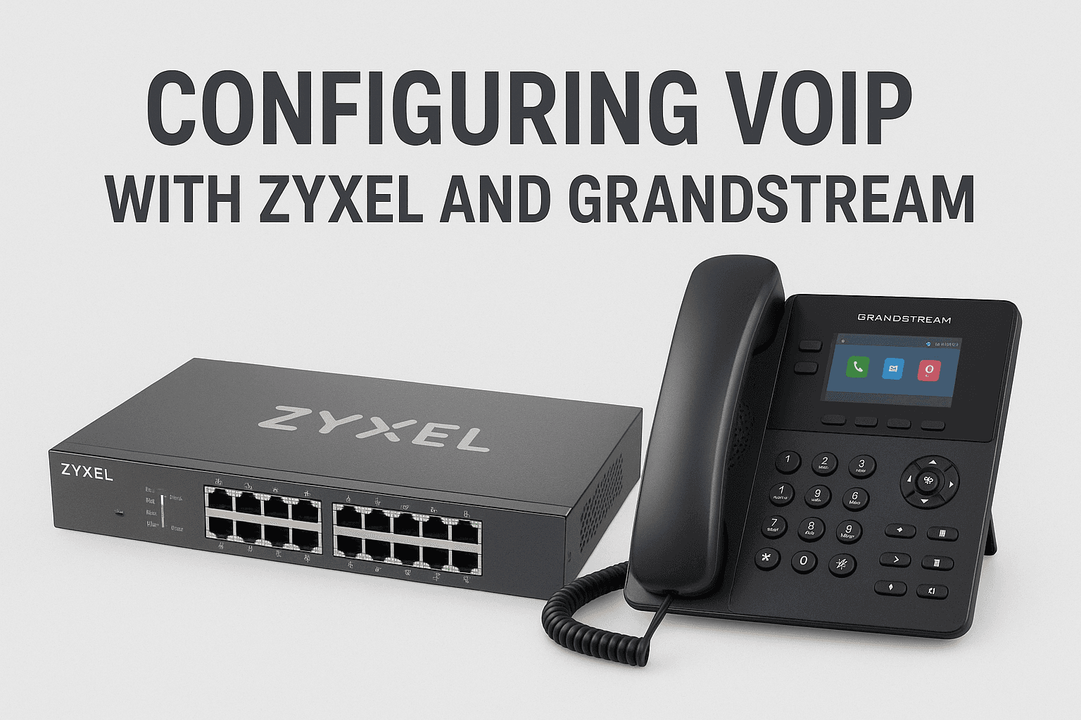 VoIP on Zyxel switch