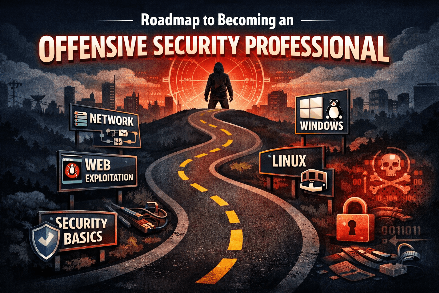 🛡️ Roadmap to Becoming an Offensive Security Professional